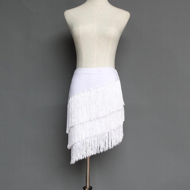 Women's SkirtLatin Dance Tassel Skirt For Women's Adult Short Skirt