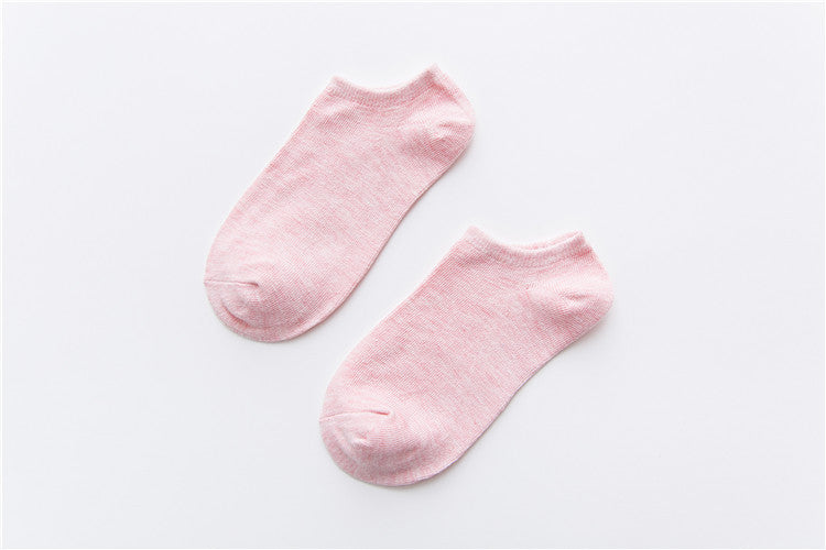Versatile solid color socks for women