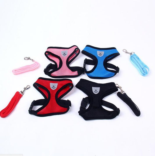 Luxury Pet's Safety Car Seat Carrier Premium Harness & Leash set Car Safety Belt