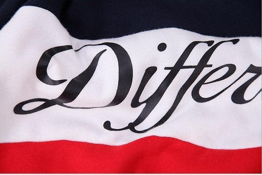 Colorblock Alphabet Sweatshirt