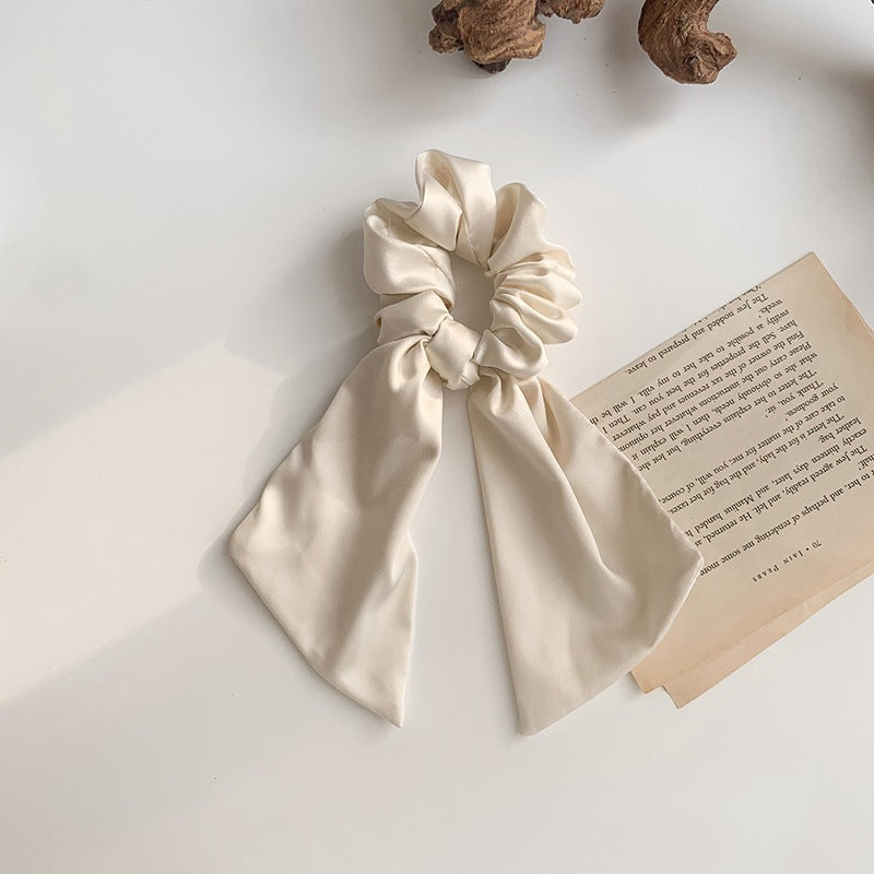 Vintage Streamer Satin Hair Tie Head Rope