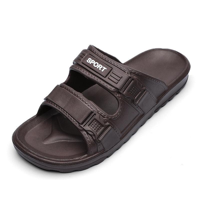 Men's Slippers Waterproof Non Slip Bathroom Bath Household Flip Flops