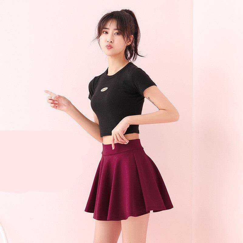 Women'S Short Skirt Summer Cotton Skirt Korean Sun Skirt A Group