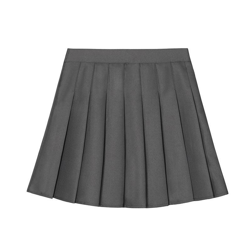 Student College Style Half-Length Skirt Short Skirt