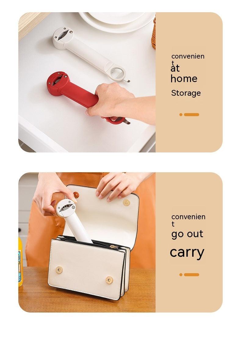 Adjustable Telescopic Anti Slip And Labor-saving Lid Opener