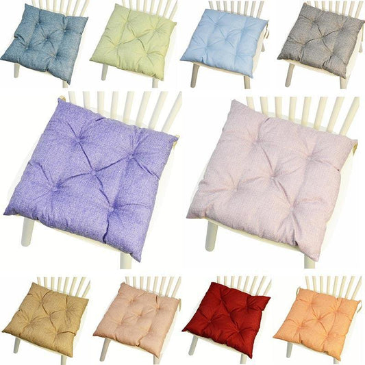 Multicolor Linen Five-circle Chair Cushion Chair Cushion