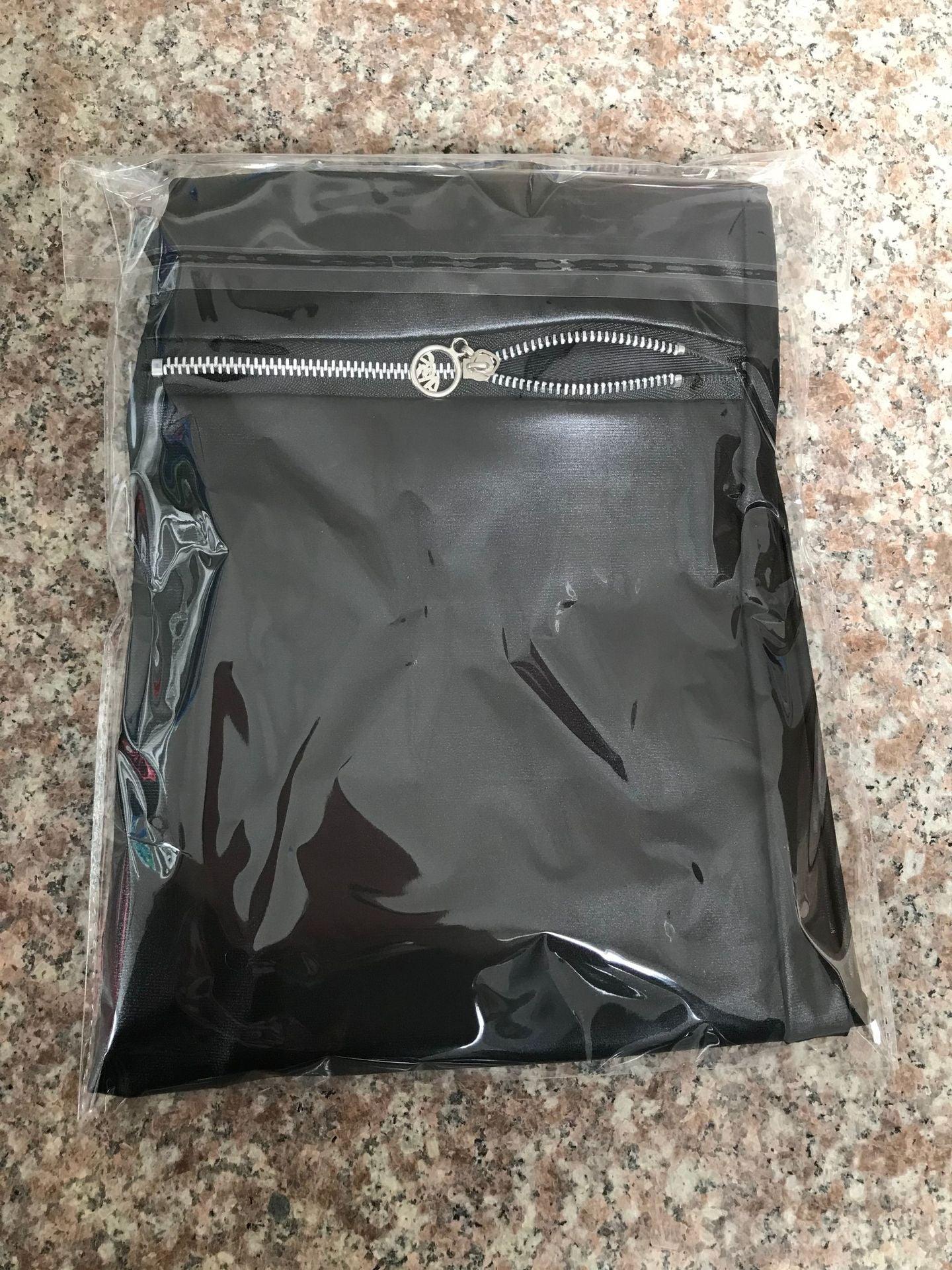 High-elastic Knee Three Zipper Leather Nine Points Leggings