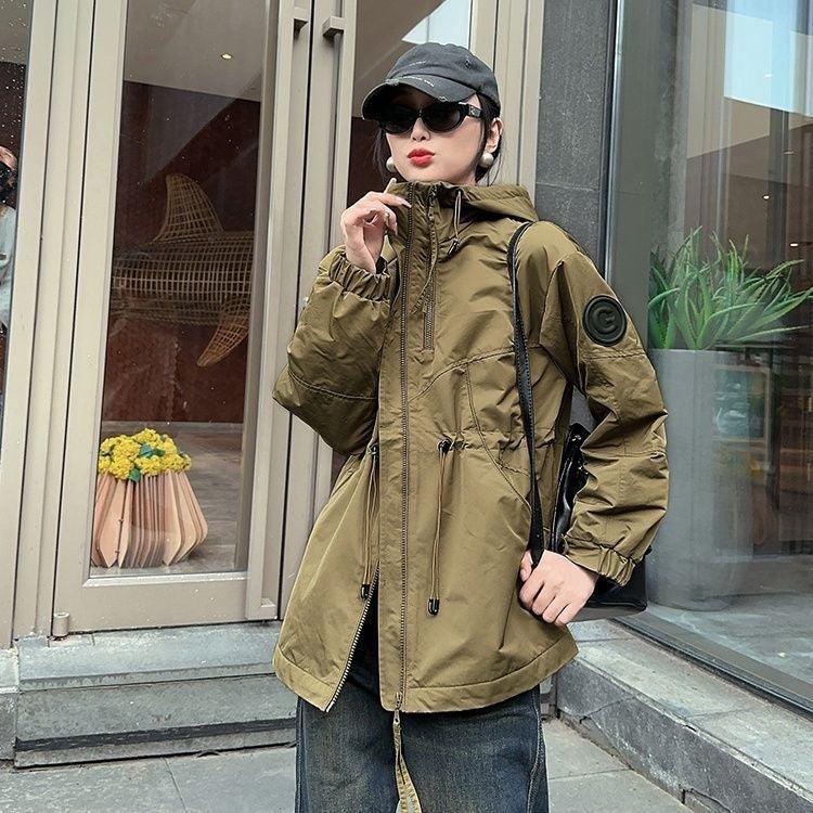 Casual Mid-length Outdoor Jacket Coat