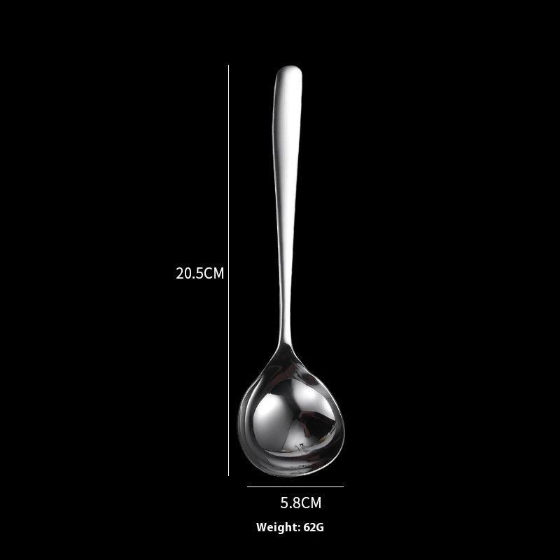 Stainless Steel Soup Ladle Kitchen Thickened Long Handle