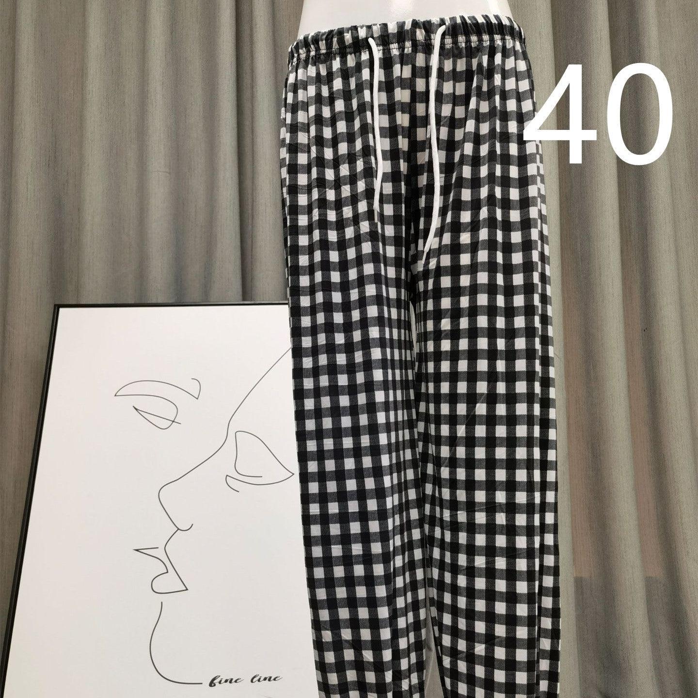 Women's Loose Drawstring High Waist Lantern Slacks