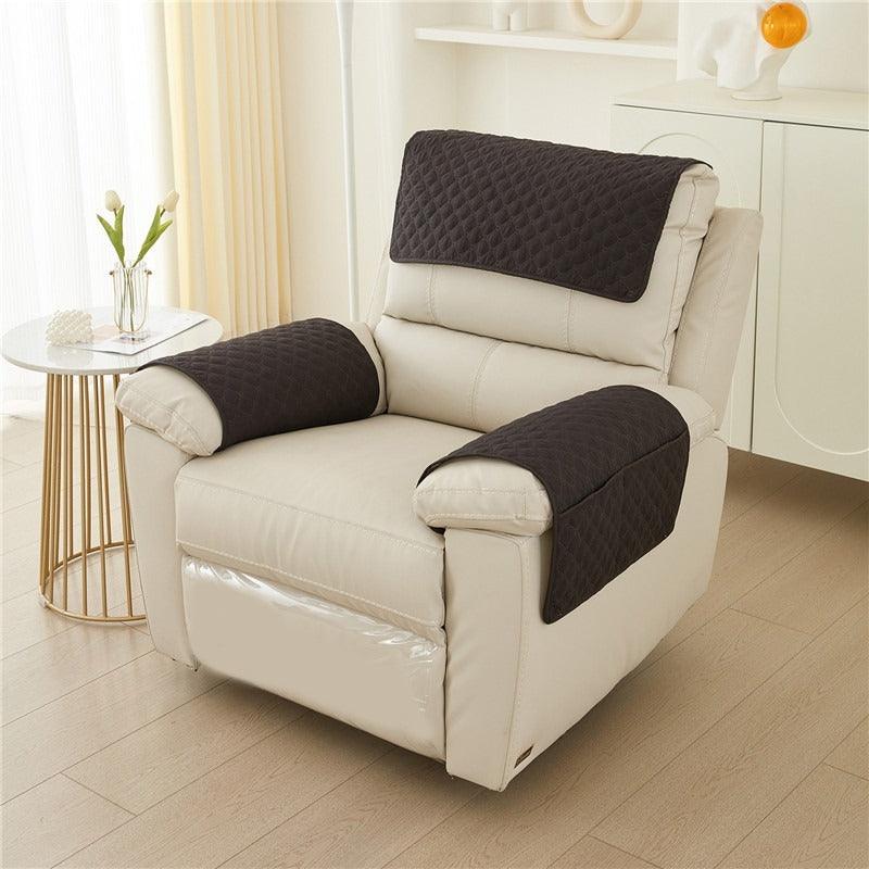 Sofa Headrest Armrest Pad Three-piece Set