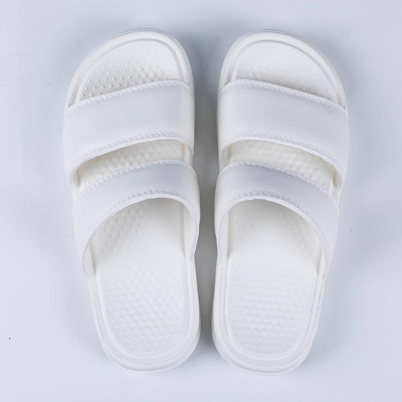 Couple men's sandals and slippers