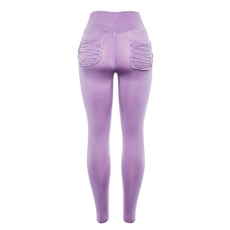 Women's Fashion Slim-fit Hip-lifting Pleated Sweatpants