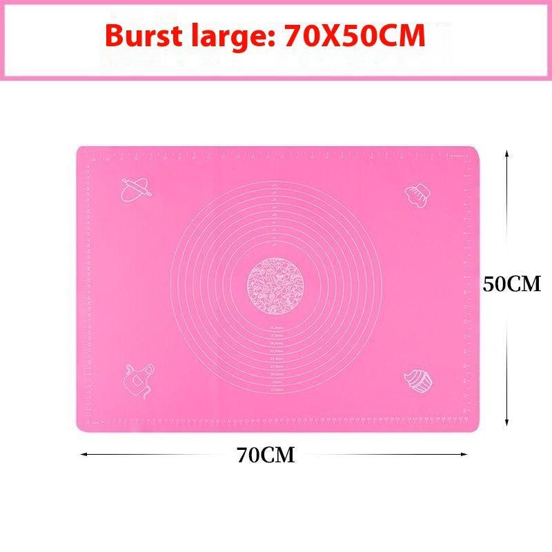 Kitchen Thickened Dough Kneading Chopping Board Non-slip Baking Pad