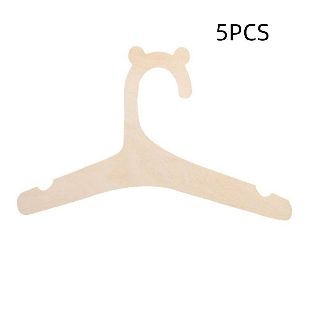 Wooden Bear Children Infants Hanger Clothes Pants