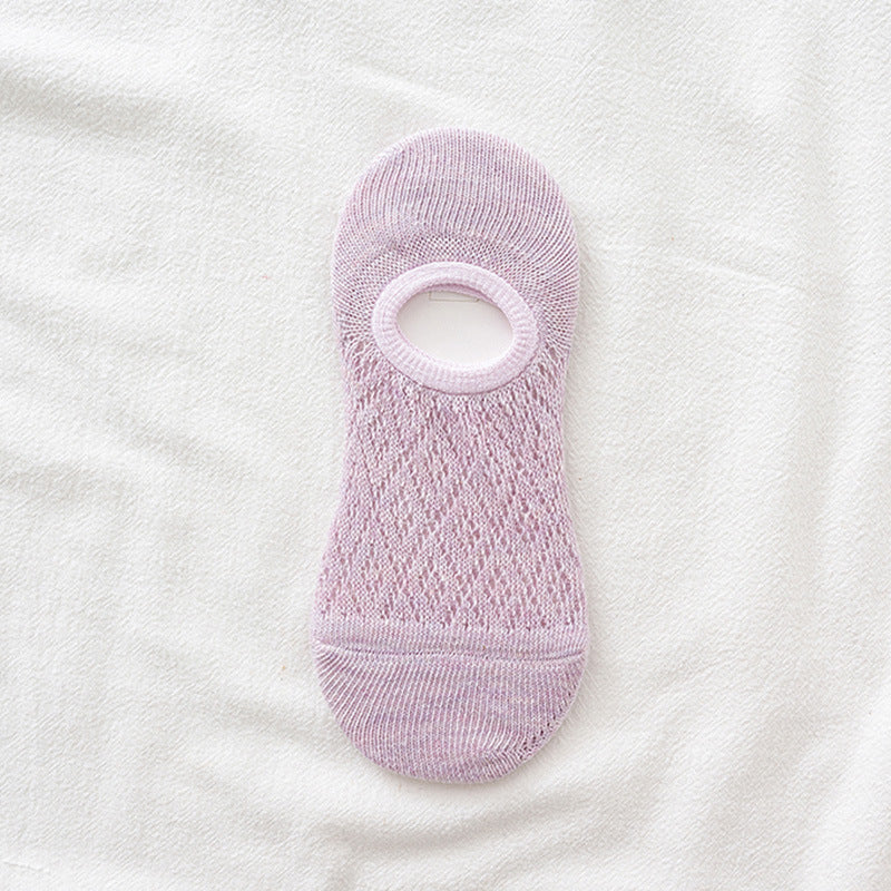 Mesh Short-cut Boat Socks Breathable