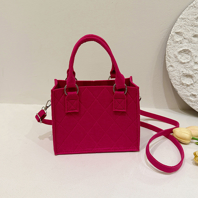 Felt Cloth Fashion Simple Handbag