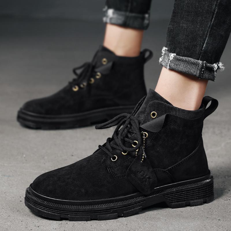 Martin boots men's shoes British style trendy tooling