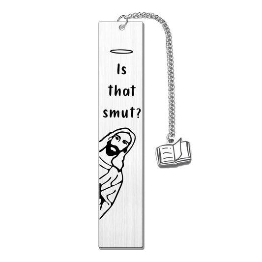 Stainless Steel Lettering Reading Enthusiasts Literary Bookmark