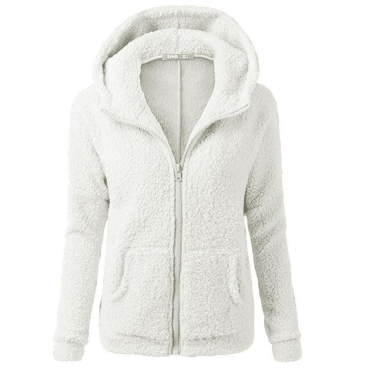 Women's Fashion Jacket Hooded Sweater Sweater