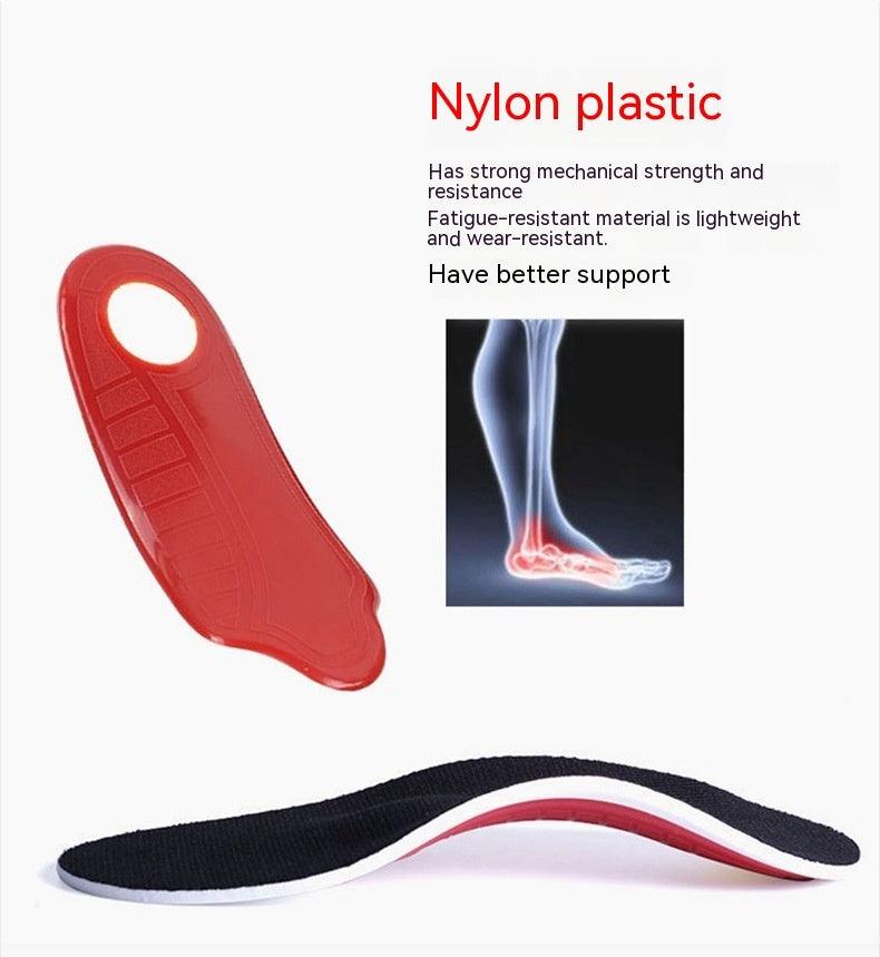 Arch Support EVA Correction Sports Shock Pad High Elastic Breathability Massage Orthopedic Insole Flat Foot Correction Insole