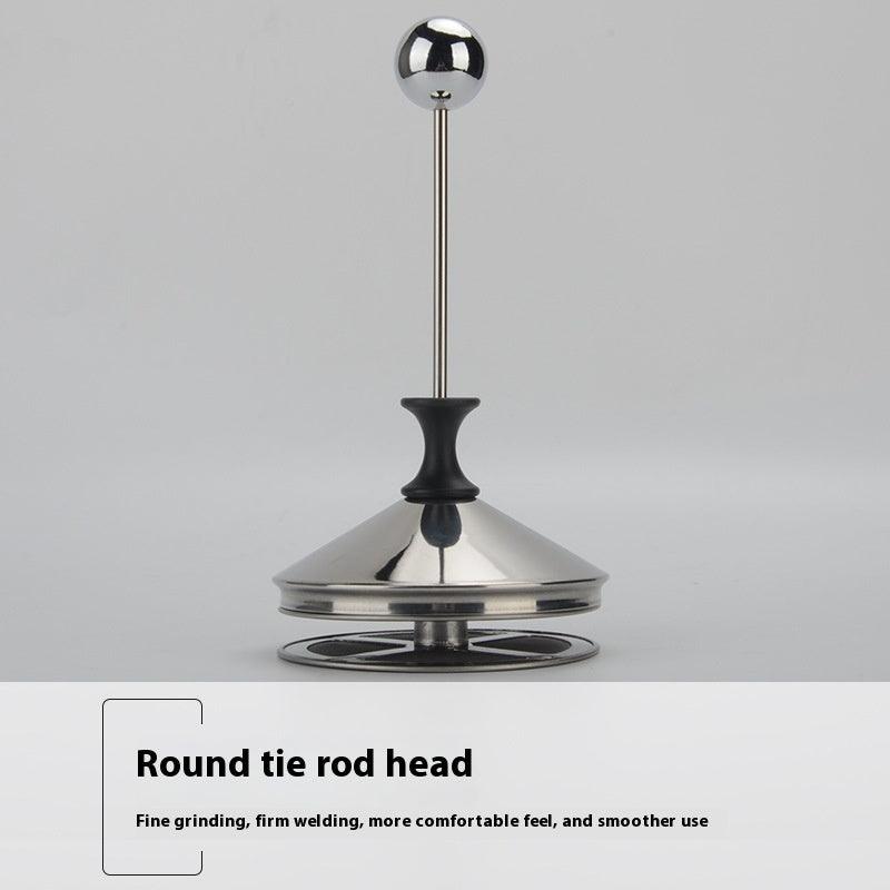 Stainless Steel Double-layer Strainer Fancy Coffee Milk Bubbler