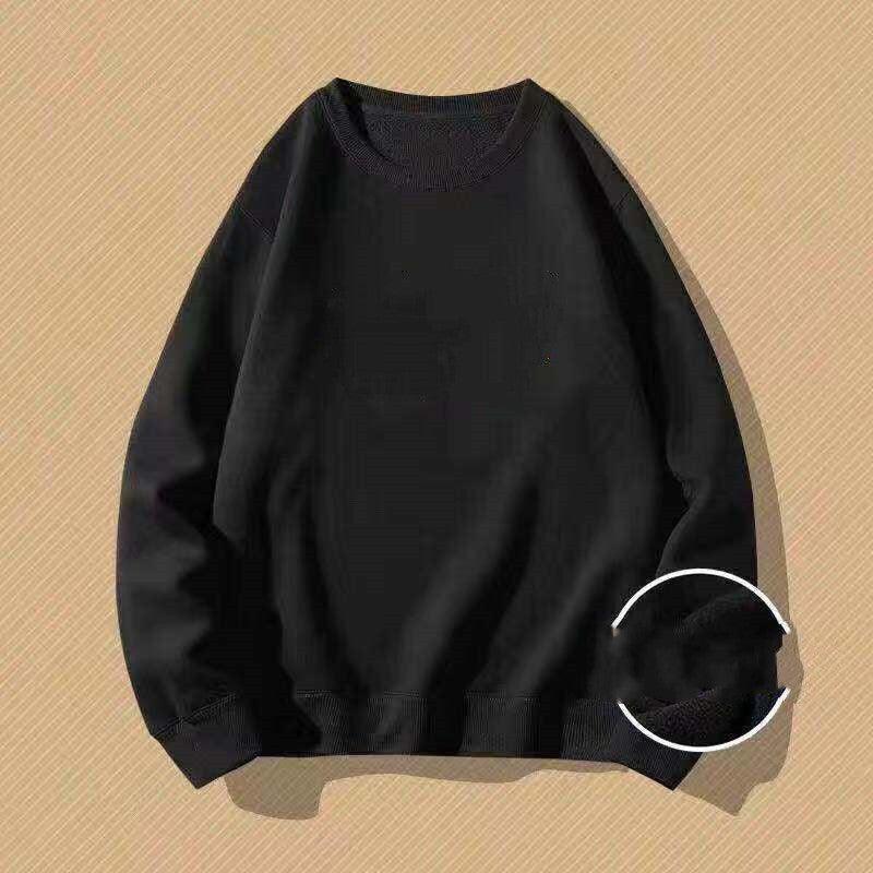 Plus Velvet Western Style Student Age Reduction Ins Super Fire Loose Embroidered Hood