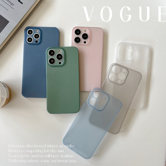 Ultra-thin Pp Hard Shell All Wrapped Lens Protection Frosted Hand Shell