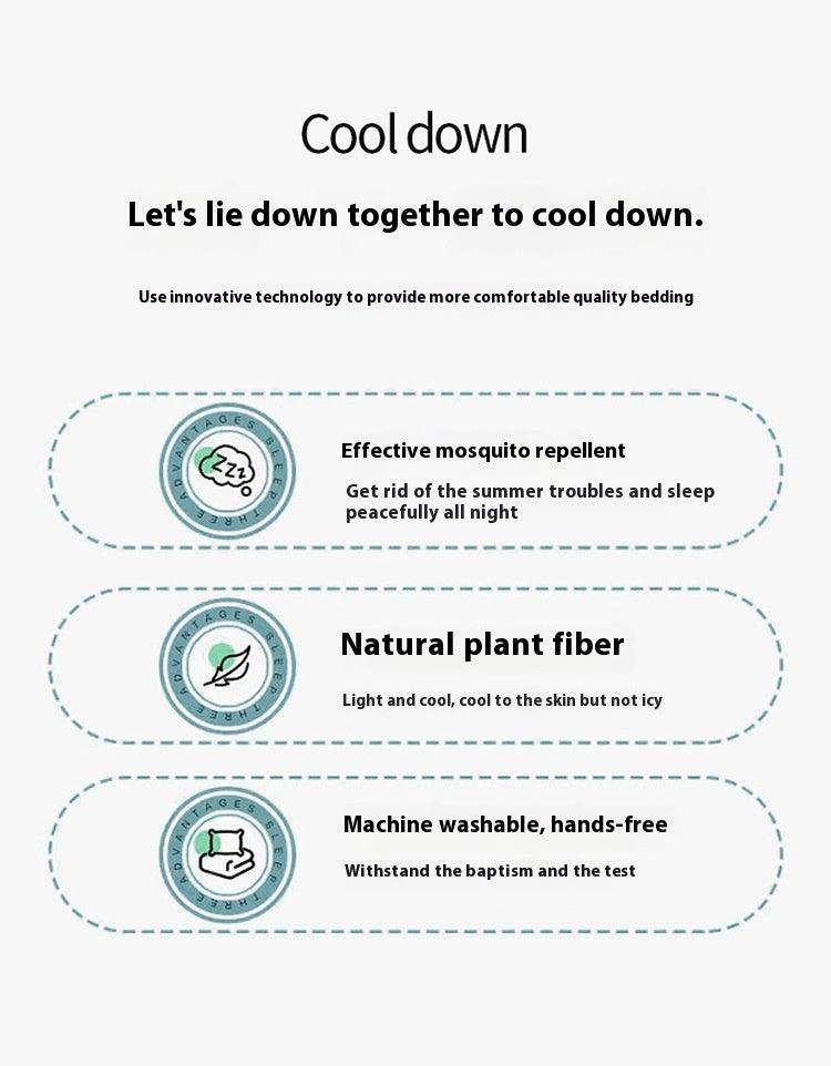 Air Conditioner Argy Wormwood Soyspring Cool Feeling Summer Blanket