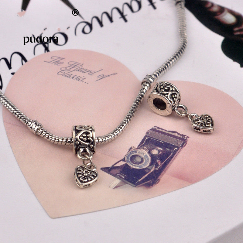 Love Pendant Accessories Big Hole Bead Pendant