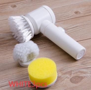 5 In 1 Kitchen Household Handheld Groove Multi-function Electric Cleaning Brush