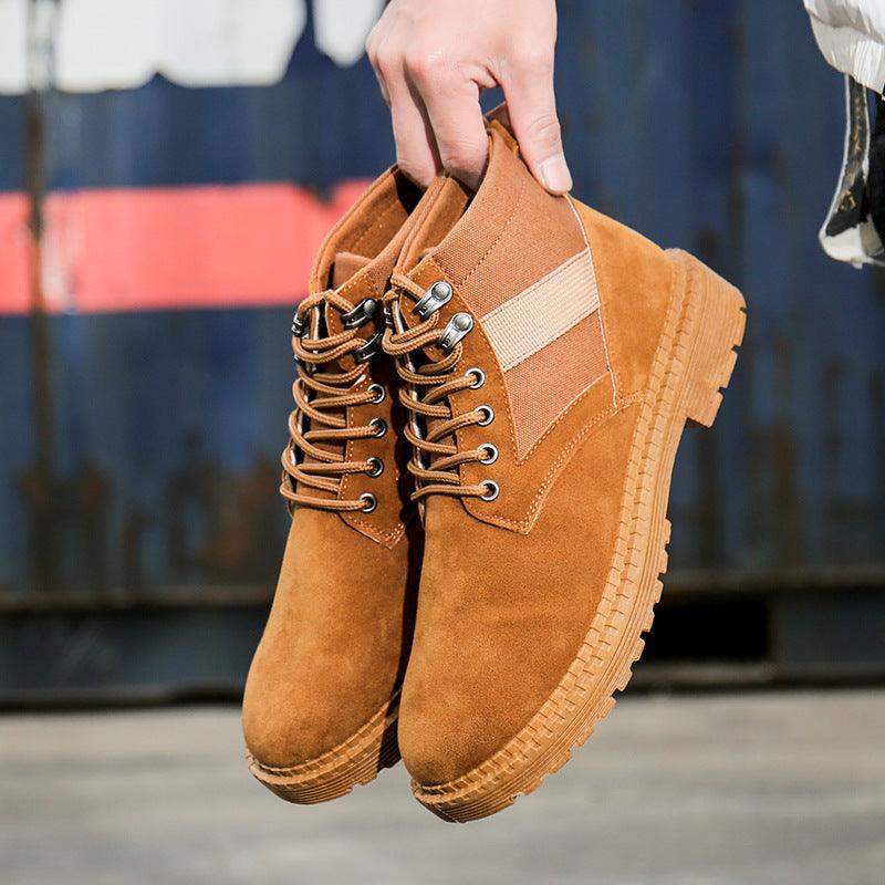 High-top Martin boots