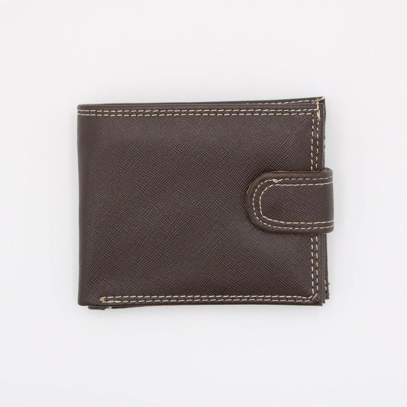 Single zipper horizontal wallet