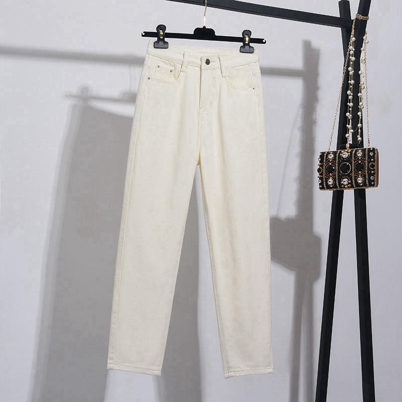 Women's High-waist Straight-leg Cropped Jeans
