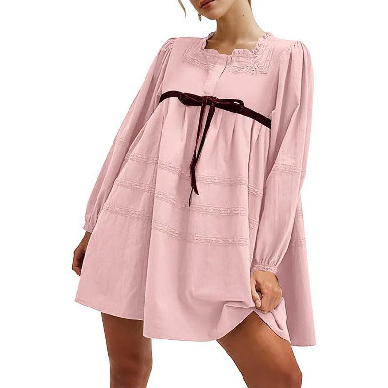 Women's Loose And Comfortable Dress Long Sleeve