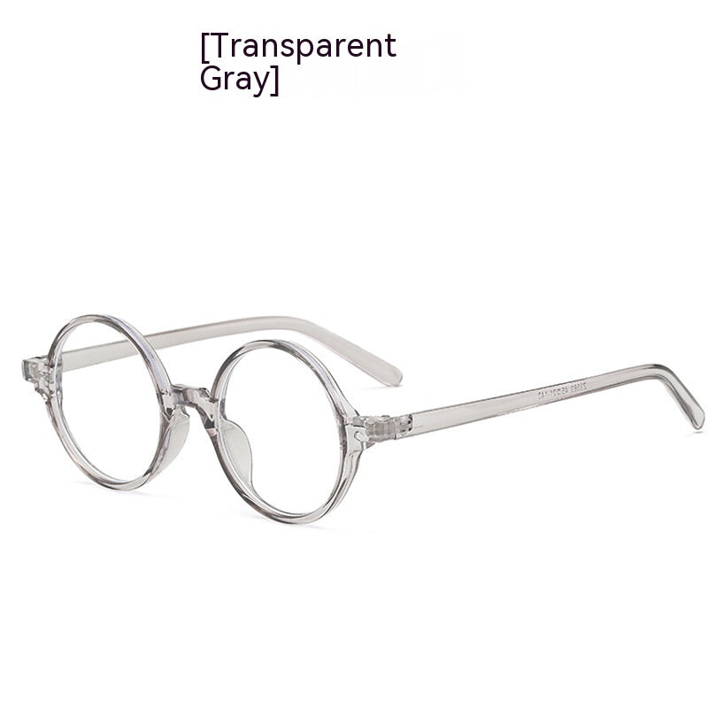 Artistic Retro Round Glasses With No Diopters