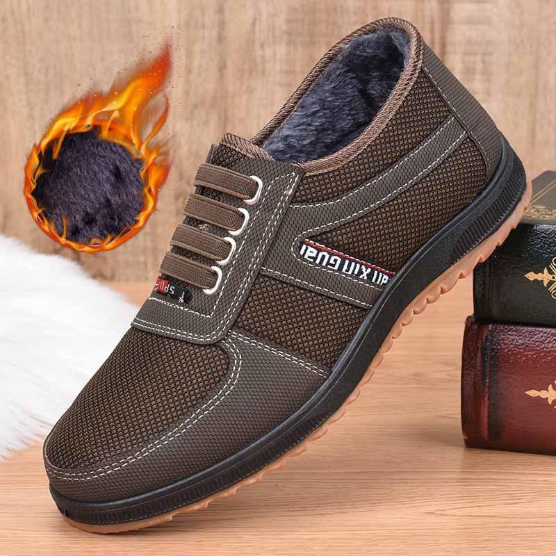 Men's Casual Thickened And Velvet Snow Boots