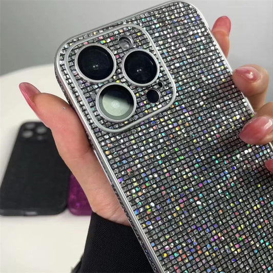 Applicable To 16Por Phone Case Diamond Drop-resistant Lens Protector