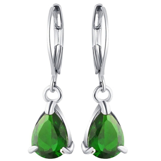 Hot Sale Inlaid Zircon Female Earrings