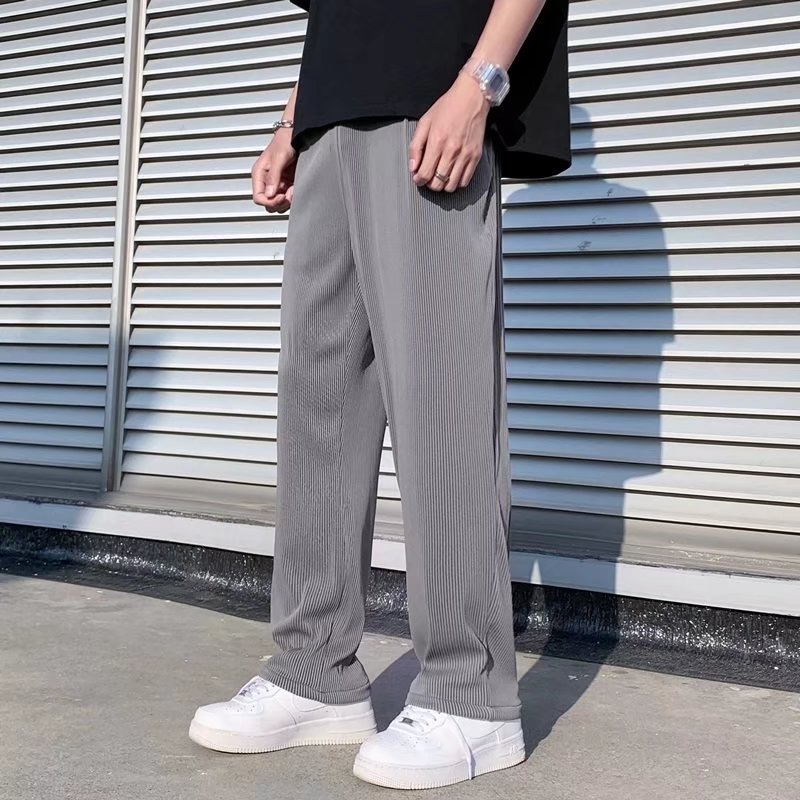 Men's Thin Loose Straight-leg Wide-leg Pants