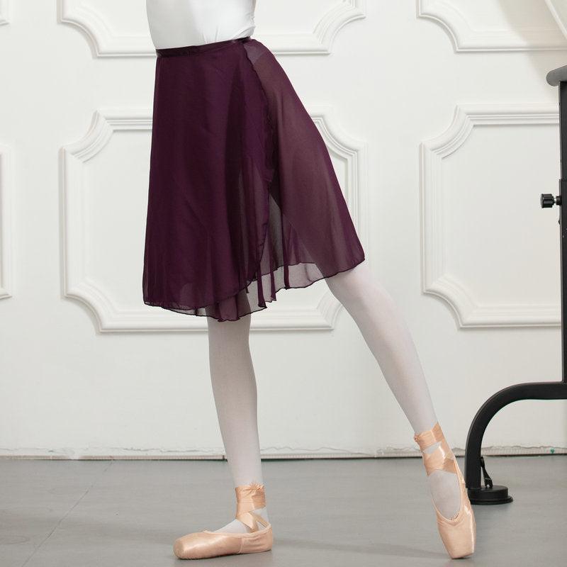 Chiffon Lace-up Ballet Clothes Skirt