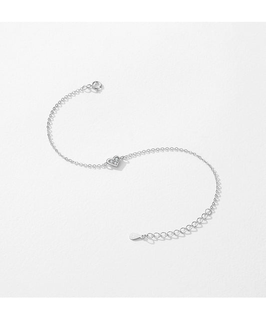 Women's Fashion All-match Heart-shaped Bracelet