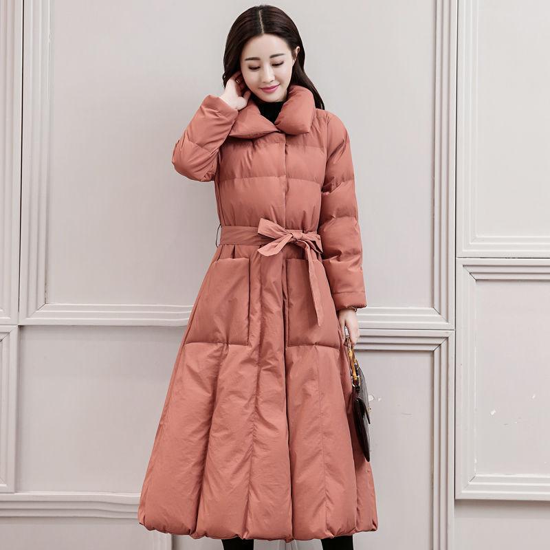 Women's Cotton-padded Clothes Mid-length Loose Bf Down Cotton Jacket Coat