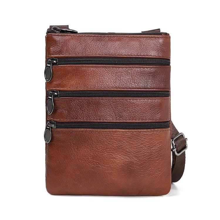 Men's Real Cowhide Men's Bag Shoulder Casual Fashion
