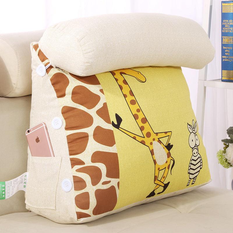 Neck Protection Pillow On Bed Removable And Washable