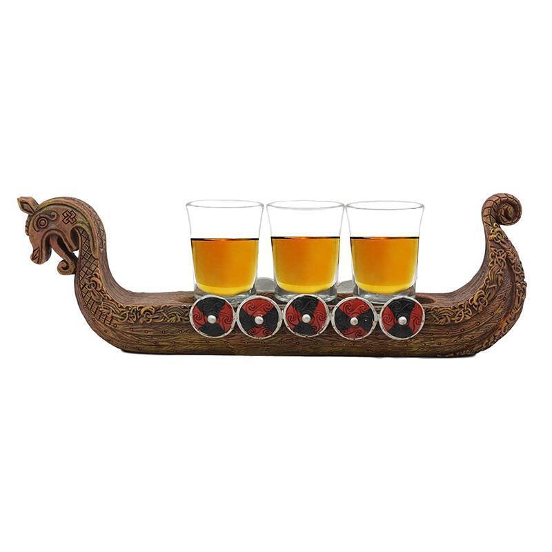 Shot Glass Personalized Viking Pirate Glass Cup