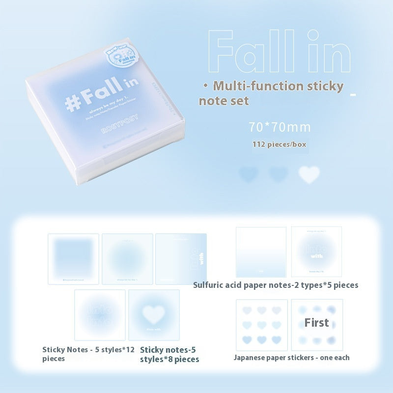 Gradient Parchment Inner Multifunctional Notepad