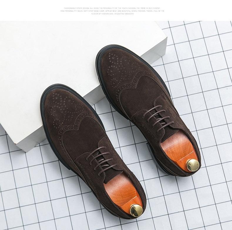Leather Shoes Men's Formal Wear Business British Style Casual Summer