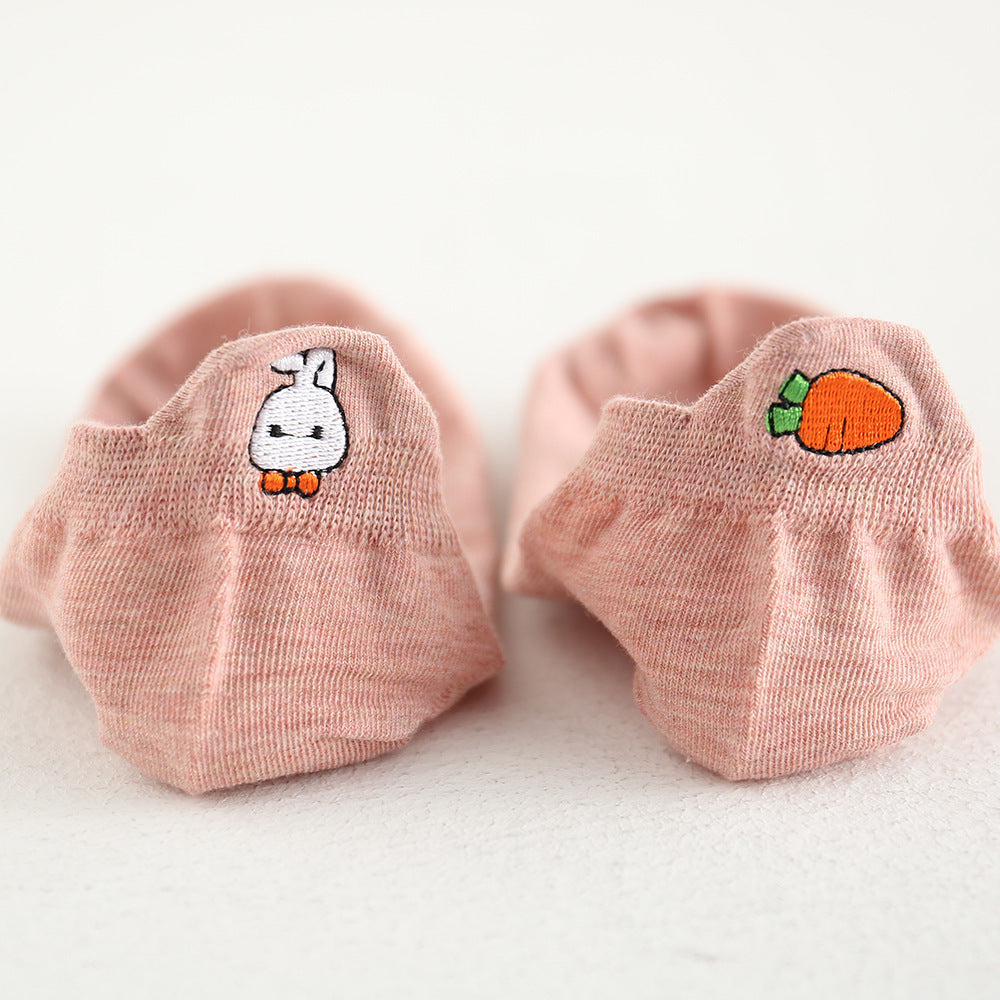 Spring And Summer Cotton Cartoon Boat Socks