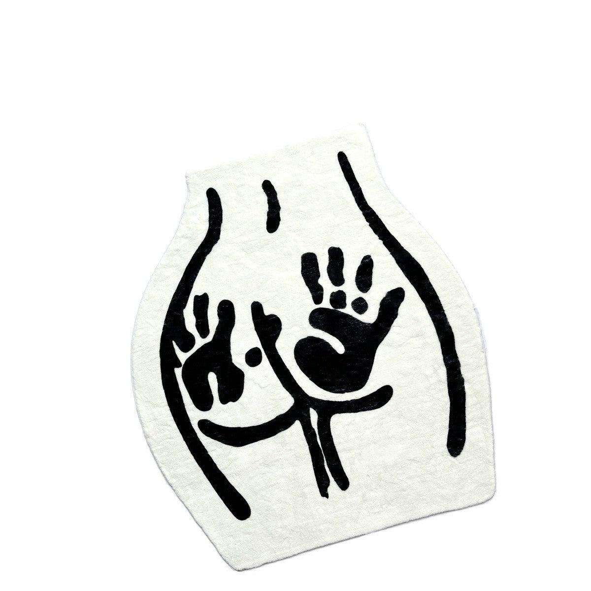 Polyester Butt Cashmere Carpet Bathroom Bedroom